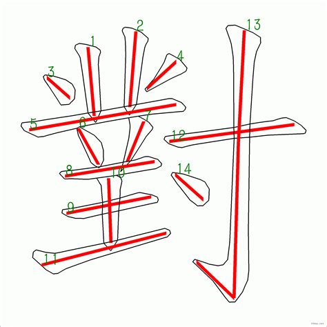 14畫的字|全字筆畫為14的漢字